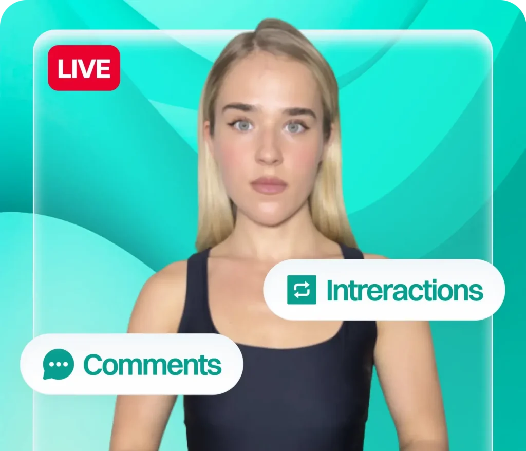 Syntopia AI Avatar Interactive TikTok Live
